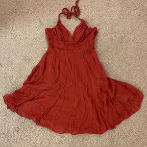 BCBGMAXAZRIA crimson dress